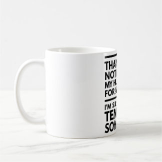 Mug Merci d'avoir élevé mon mari, café du matin