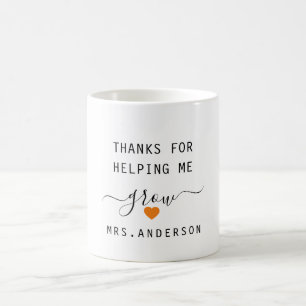 Mug "Merci de m'aider à grandir"