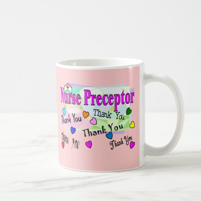 Mug MERCI de maître d'infirmière (Droite)