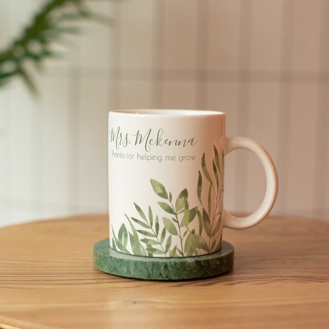 Mug Merci de M'avoir Aidé à Grandir (Créateur téléchargé)