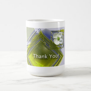 Mug Merci de reconnaissance des employés Floral