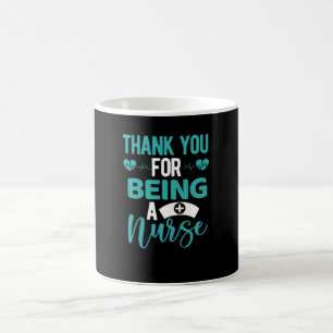 Mug Merci d'être infirmière- appréciation