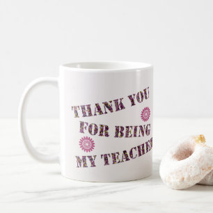 Mug Merci D'Être Mon Appréciation De Classe Enseignant