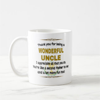 Mug   Merci d'être un merveilleux oncle