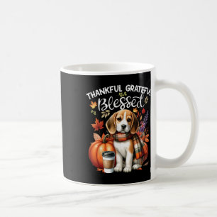 Mug Merci gracieux Beagle Chien Heureux Chute Y'