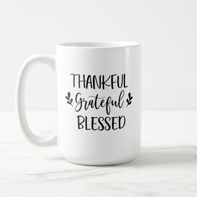 Mug Merci gracieux béni (Gauche)