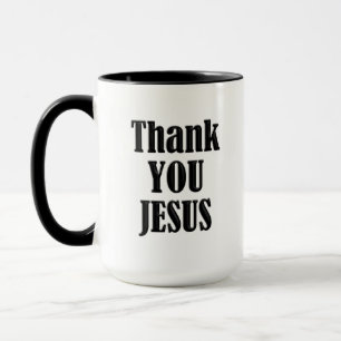 MUG MERCI, JÉSUS,