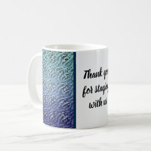 Mug Merci Location de vacances Guest Welcome Mosaic