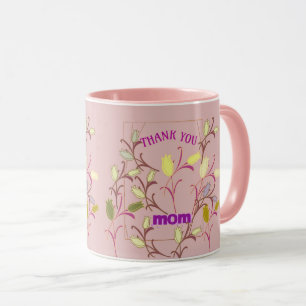 MUG MERCI MAMAN ART SIMPLE CADEAU POUR N'IMPORTE Q