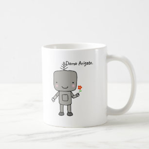 Mug Merci mignon Domo Arigato de sourire de fleur de