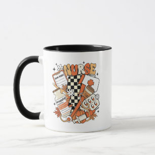 Mug Merci Nurse Life Turquie mignonne Thanksgiving Nur
