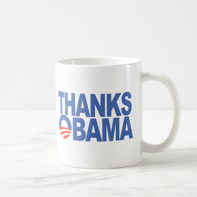 Mug Merci Obama (Droite)