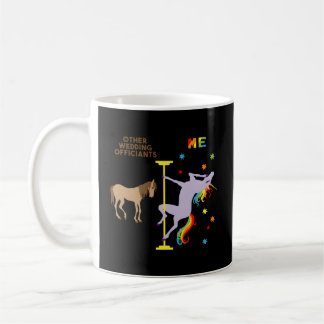 Mug Merci officiel mariage Rainbow Unicorn