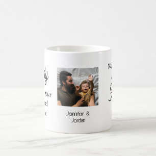 Mug Merci papa/Bonne Fête des pères/Photo