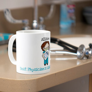 Mug Merci personnalisé des travailleurs de la santé Ch