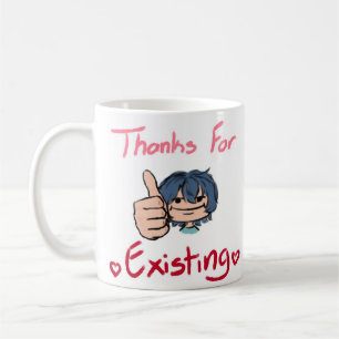 Mug Merci Pour Existant