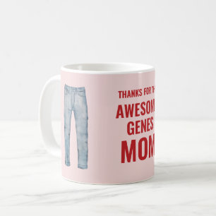 Mug Merci pour la Fête des Mères du Gène génial