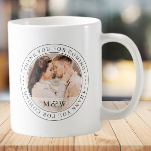 Mug Merci Pour Le Mariage Classique À Venir Photo Pers