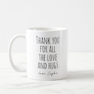 Mug Merci pour tout l'amour et les câlins