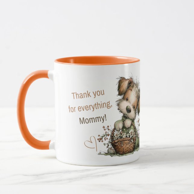Mug Merci pour tout, Maman ! (Gauche)
