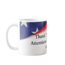 Mug - Merci Pour Votre Attention À Cette Question