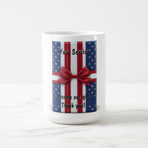 Mug Merci pour votre Sticker de service