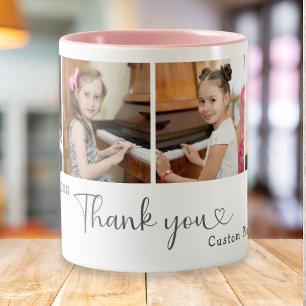 Mug Merci Prof de Musique 4 Photo Moderne
