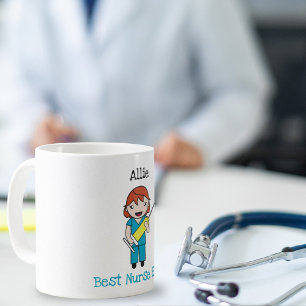 Mug Merci professionnel Médicale Chibi personnalisé