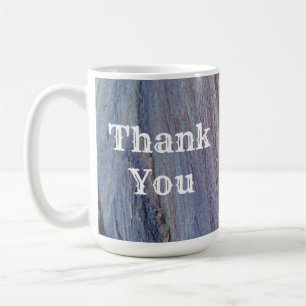 Mug Merci Rustic Woodgrain Grandes Appréciation