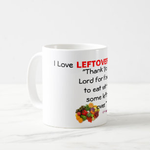 Mug Merci Seigneur pour la nourriture à manger!