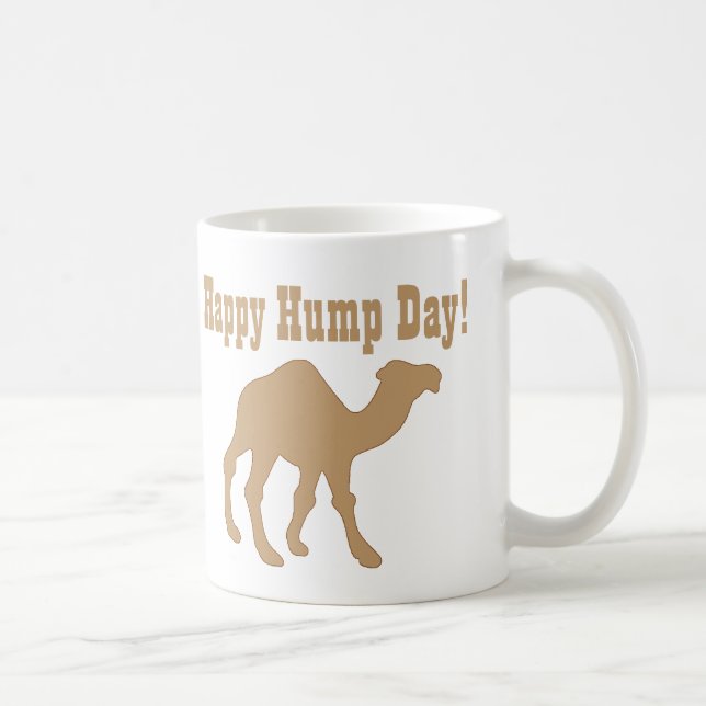 Mug Mercredi c'est hump day ! Bon Mercredi (Droite)