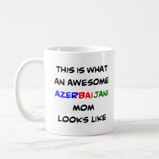 Mug mère azerbaïdjanaise, génial (Gauche)