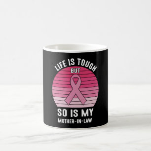 Mug Mère Belle-Famille Combattante du Cancer du Sein F