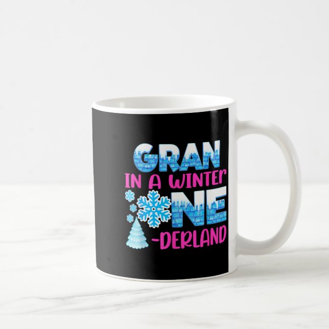 Mug Mère dans un hiver Onederland fille de la fête d'a (Droite)