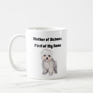 Mug Mère de Bichons, Prénom de mon nom