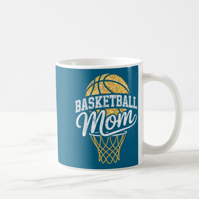 Mug Mère de joueur de basketball Design Hoops (Droite)