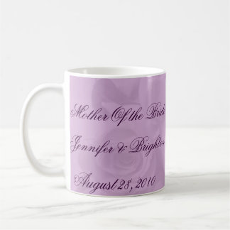 Mug Mère de la jeune mariée - "beaux roses de lavande