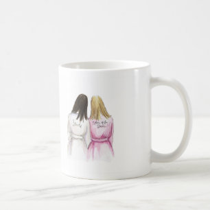Mug Mère de la maman foncée de blonde de jeune mariée