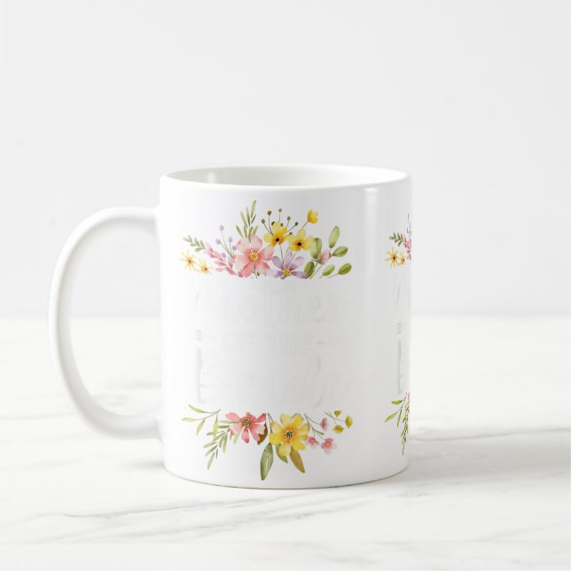 Mug Mère de la mariée aimait la première mariée et le  (Gauche)
