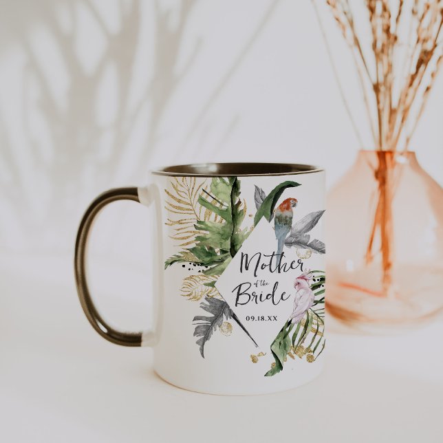 Mug Mère de la mariée/du marié | Été Glamour (Créateur téléchargé)