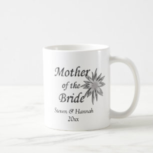 Mug Mère de la mariée et des filles Nom et date