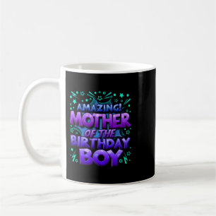 Mug Mère de l'anniversaire garçon jumelé famille mère