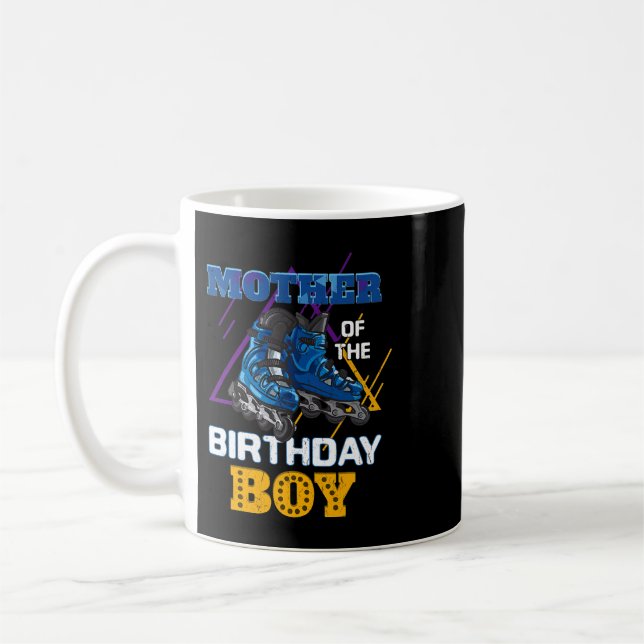Mug Mère De L'Anniversaire Garçon Rolling Anniversaire (Gauche)