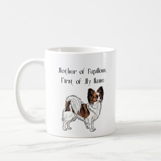 Mug Mère des Papillons, Première de Mon Nom (Gauche)