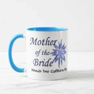 Mug Mère du bleu de jeune mariée