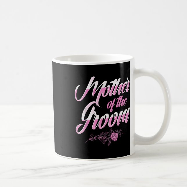 Mug Mère du marié, journée de mariage, enterrement de  (Droite)