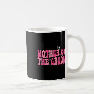 Mug Mère du marié Maman Mariage Groovy Enterrement de