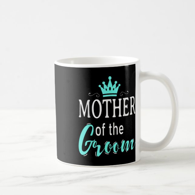Mug Mère du marié Rose flèche mignonne Maman Mariée Ma (Droite)