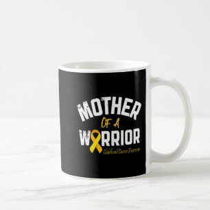 Mug Mère D'Un Guerrier Enfance Cancer Sensibilisation
