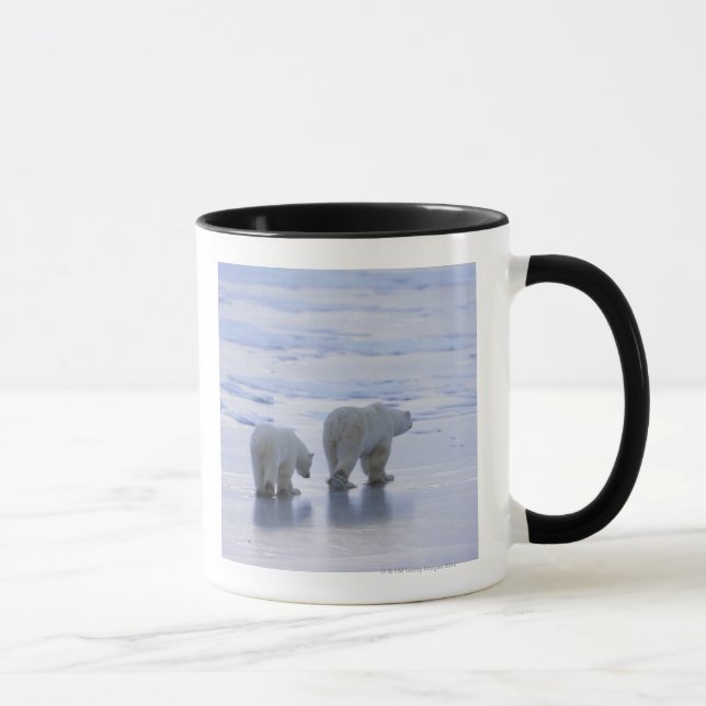 Mug Mère et CUB d'ours blanc (Droite)